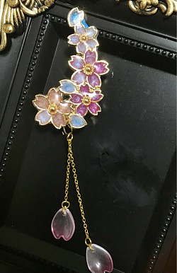 桜の耳飾り