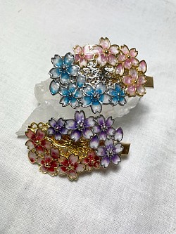 桜の髪飾り